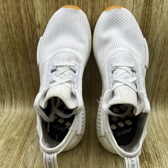 adidas gazelle silver green womens Adidas Men's NMD R1 White Running Shoes (Size 46.5) main image 1